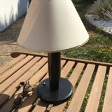 Vintage leather lamp