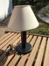 Vintage leather lamp