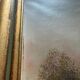 Painting pendant 2xhst (19th/20th century) Barbizon school "animated landscape"