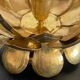 Feldman Lighting Brass Lotus Candle Holder