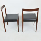 A pair of chairs by L & H. Lubke, Germany, 1960s