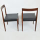 A pair of chairs by L & H. Lubke, Germany, 1960s