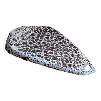 Ceramic plate, signed Le Vaucour, Vallauris