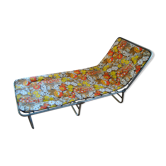 Vintage sunbathing deckchair 70s