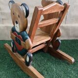 Siège en bois pour enfant