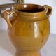 Glazed terracotta grease pot / jar