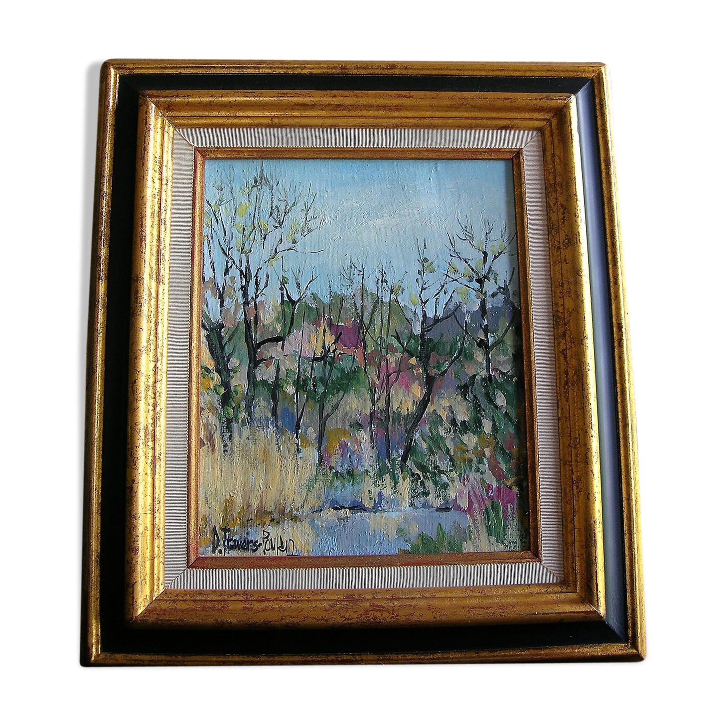 Printemps sur la campagne by denise traves-poulain (1926-)