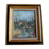 Printemps sur la campagne by denise traves-poulain (1926-)