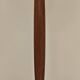 Modernist floor lamp in teak, chrome metal, opaline, Czechoslovakia 60s