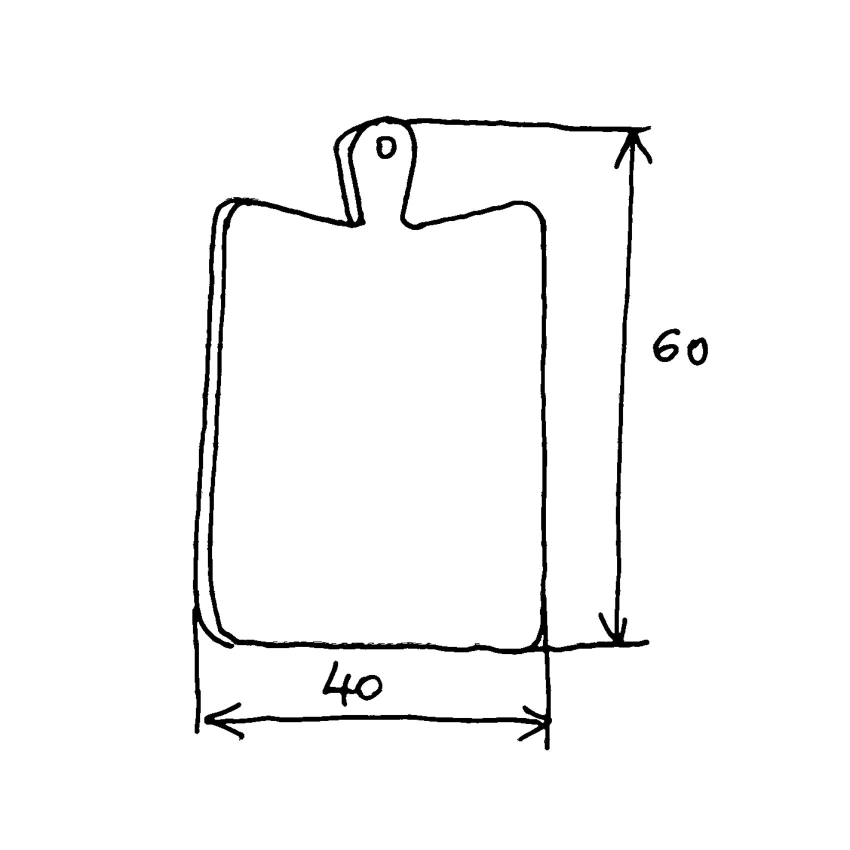 Large farm cutting board