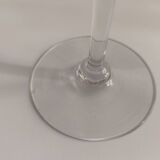 Set of 6 Alsace iridescent crystal glasses