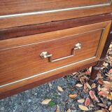 Louis XVI chest of drawers, mahogany, late 18th century, early 19th century