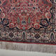 Vintage wool rug with fringe design Persian bijar 175x94cm