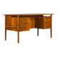 Danish Teak Boomerang Desk by Imha Mobelfabrik, 1970s