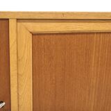 Scandinavian teak and oak sideboard, Sweden, 1960