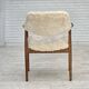 1960s, Danish design by Erik Kirkegaard, model 43, genuine sheepskin.