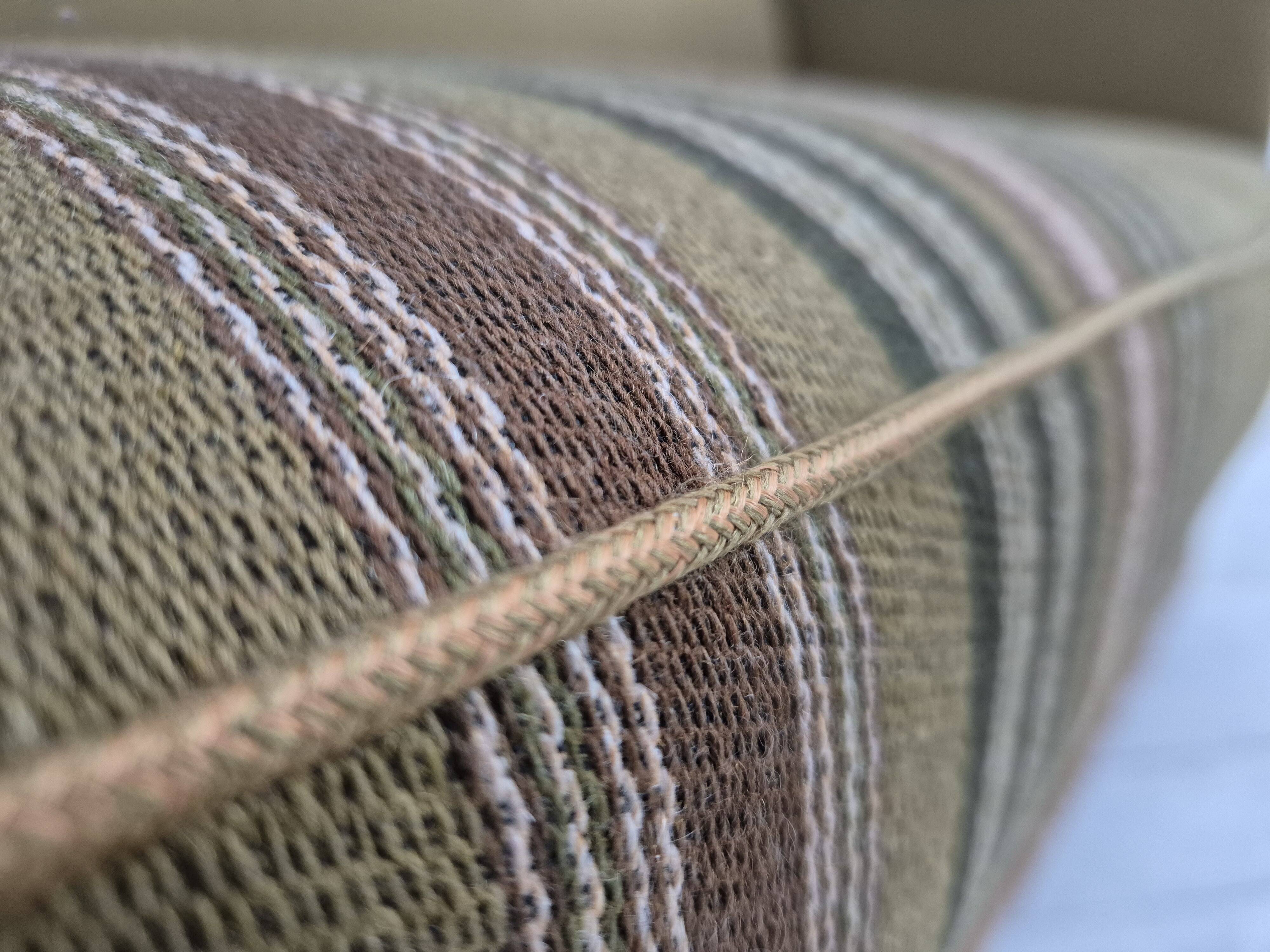 1960s, Danish velour 2 seater drop arm sofa, wool, original condition.