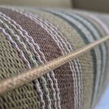 1960s, Danish velour 2 seater drop arm sofa, wool, original condition.