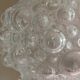 Bubbled glass hanging lamp 60/70