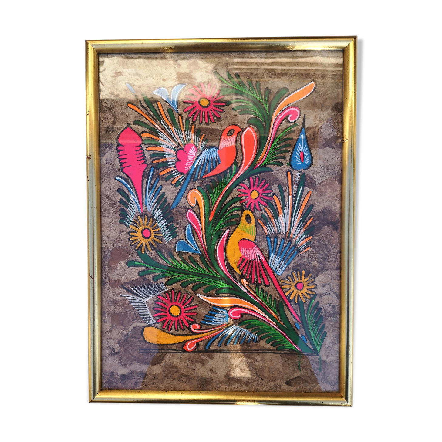 Vintage Mexican painting