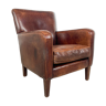 Vintage sheep leather armchair Spijk