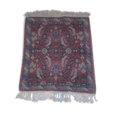 Small rug Pure wool handmade 60x70cm