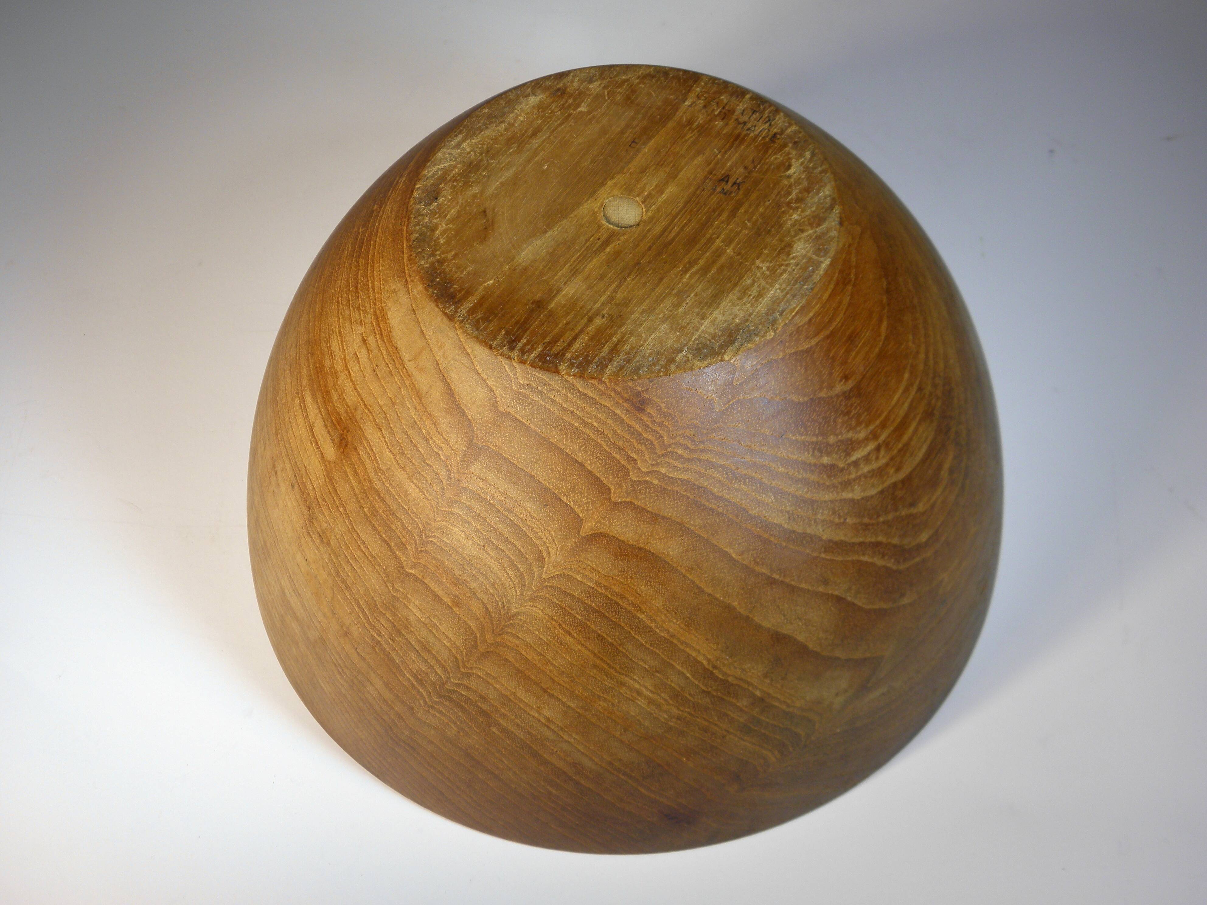Teak salad bowl 22 cm