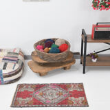 Tapis turc rouge 90x48cm