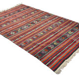 Anatolian handmade kilim rug 315 cm x 195 cm
