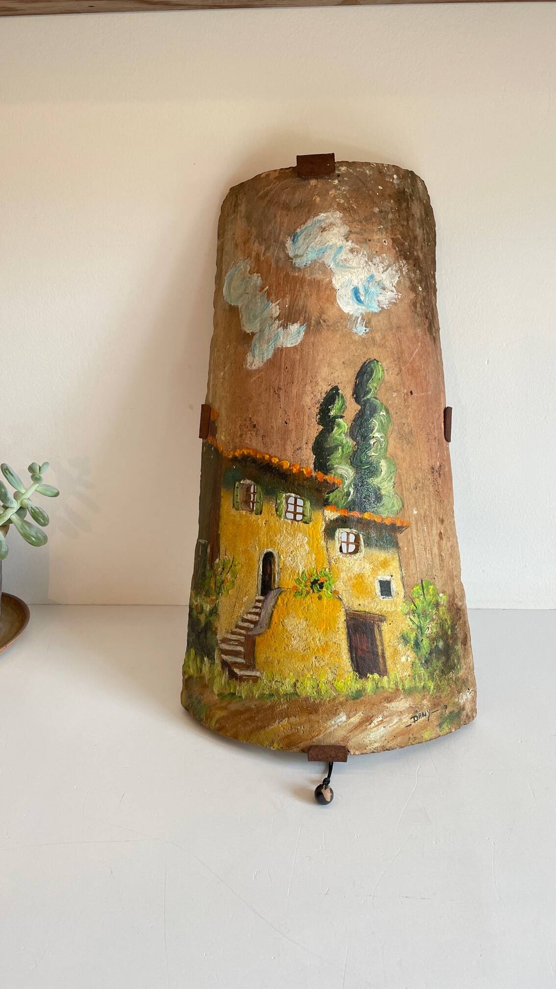 Vintage Provence-style wall light