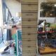 Column with valves /industrial decoration