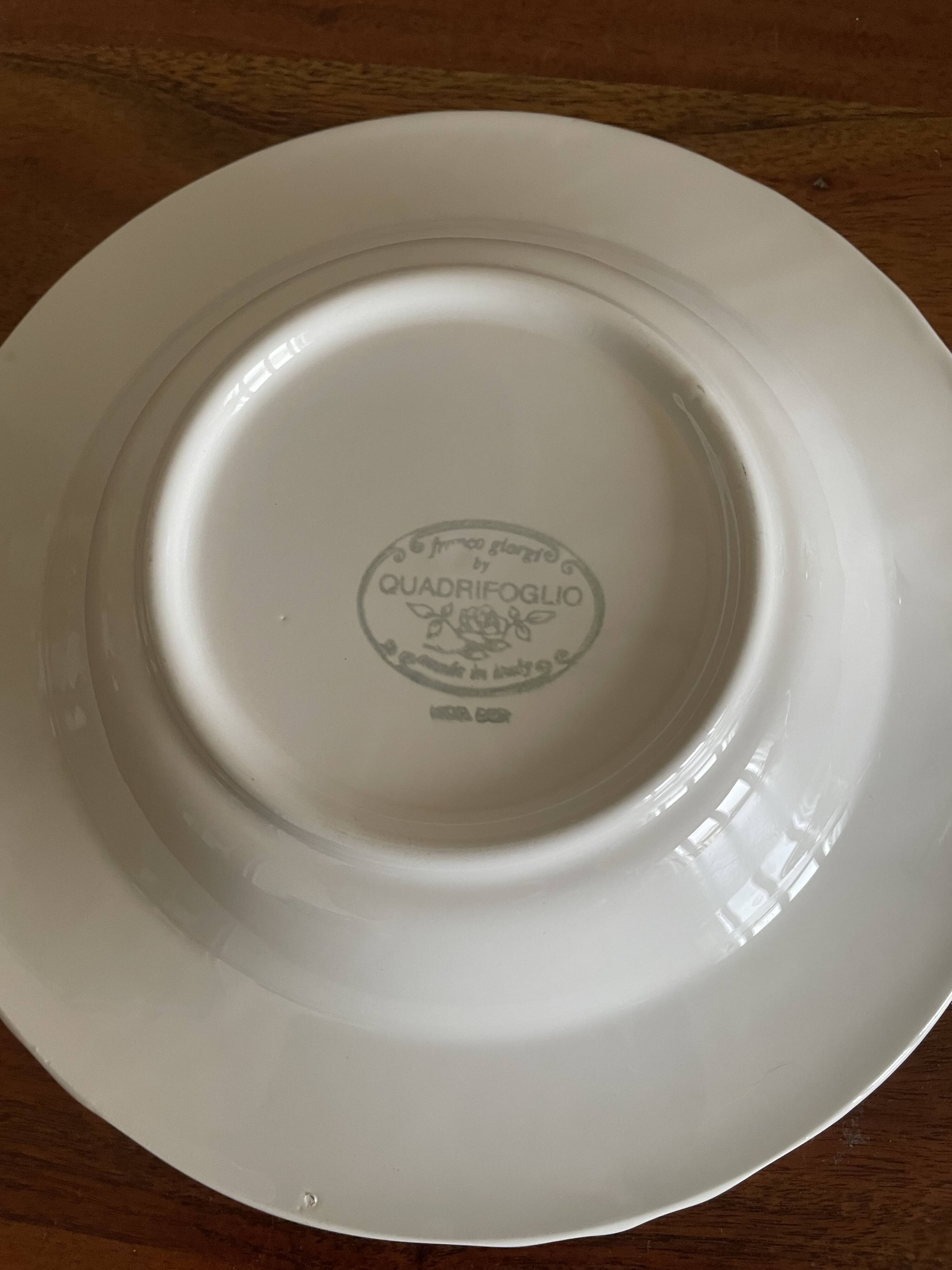 Franco Giorgi plates by Quadrifoglio