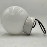 Opaline and porcelain wall light