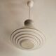 1960s Milk Glass Pendant Light