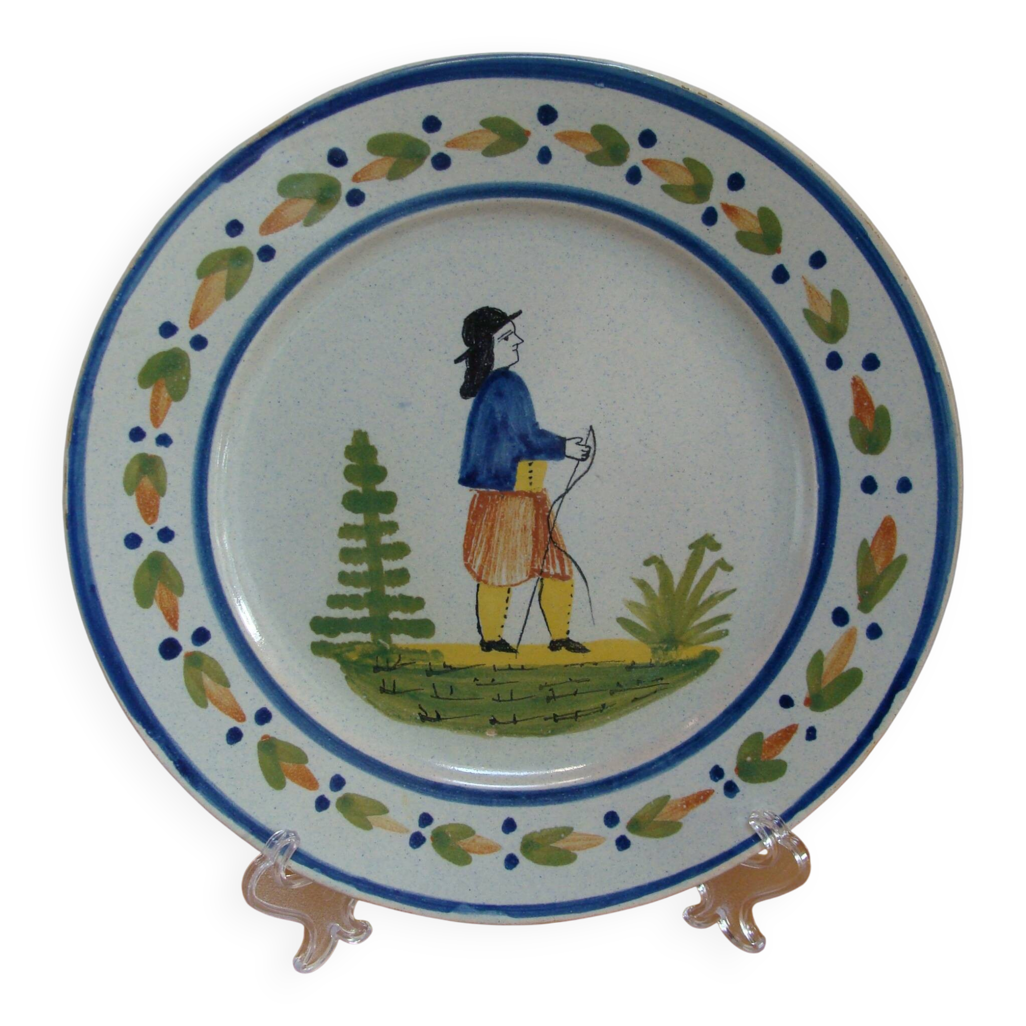HB Quimper plate