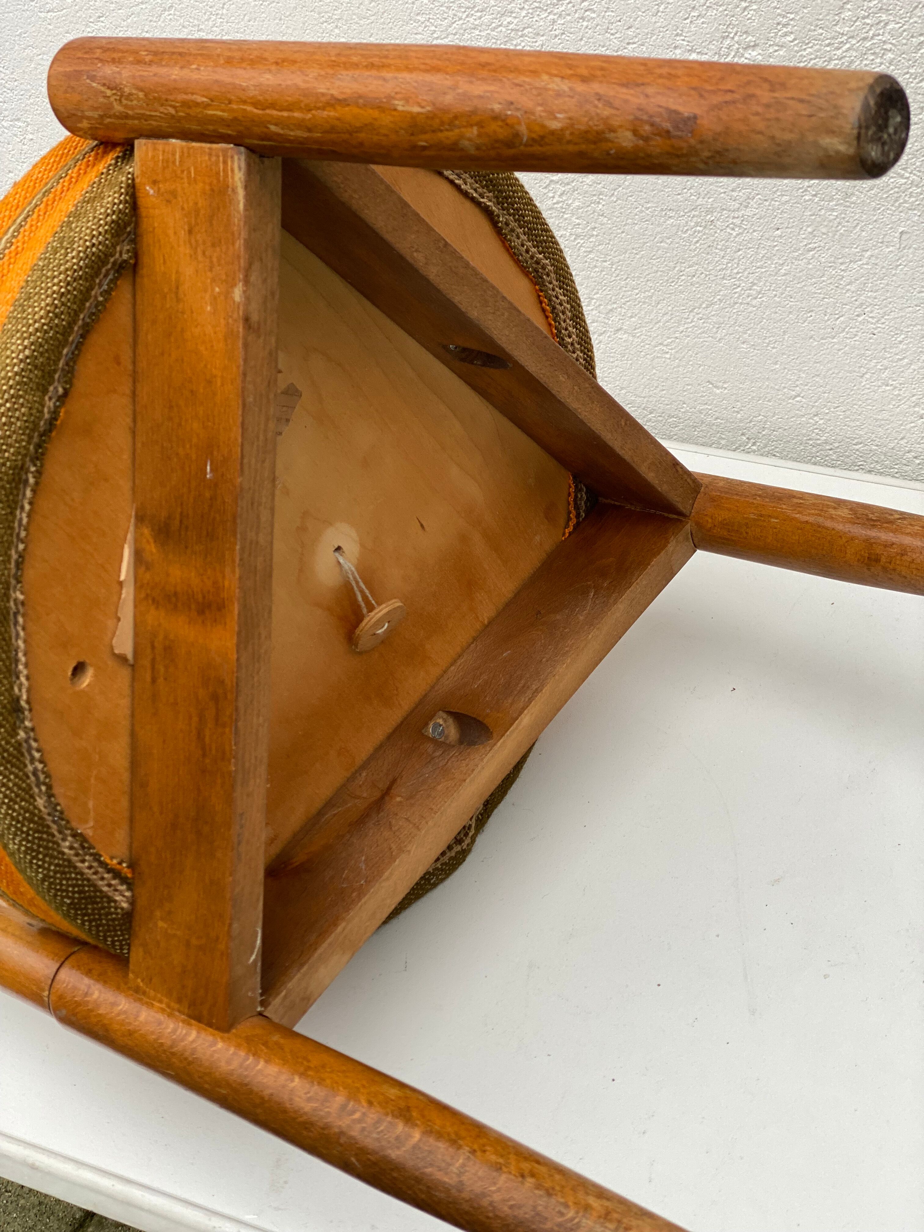 Vintage pine wood hungarian dressboy