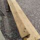 Oak church bench