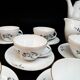 Joanna coffee set, modernism, porcelain, Poland, 1970s
