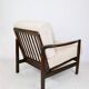 Fauteuil lounge en boucle beige par Z. Baczyk, 1970s