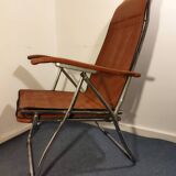 Italian folding armchair