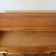 Cabinetmaker's chest of drawers - 4 drawers - golden oak - with oblique profile - compass feet - 1950