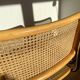 Paire de chaises cannées italiennes design Breuer