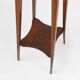 Art deco piedestal or console table in oak, France ca. 1940