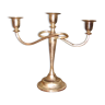 Patinated silver candlestick