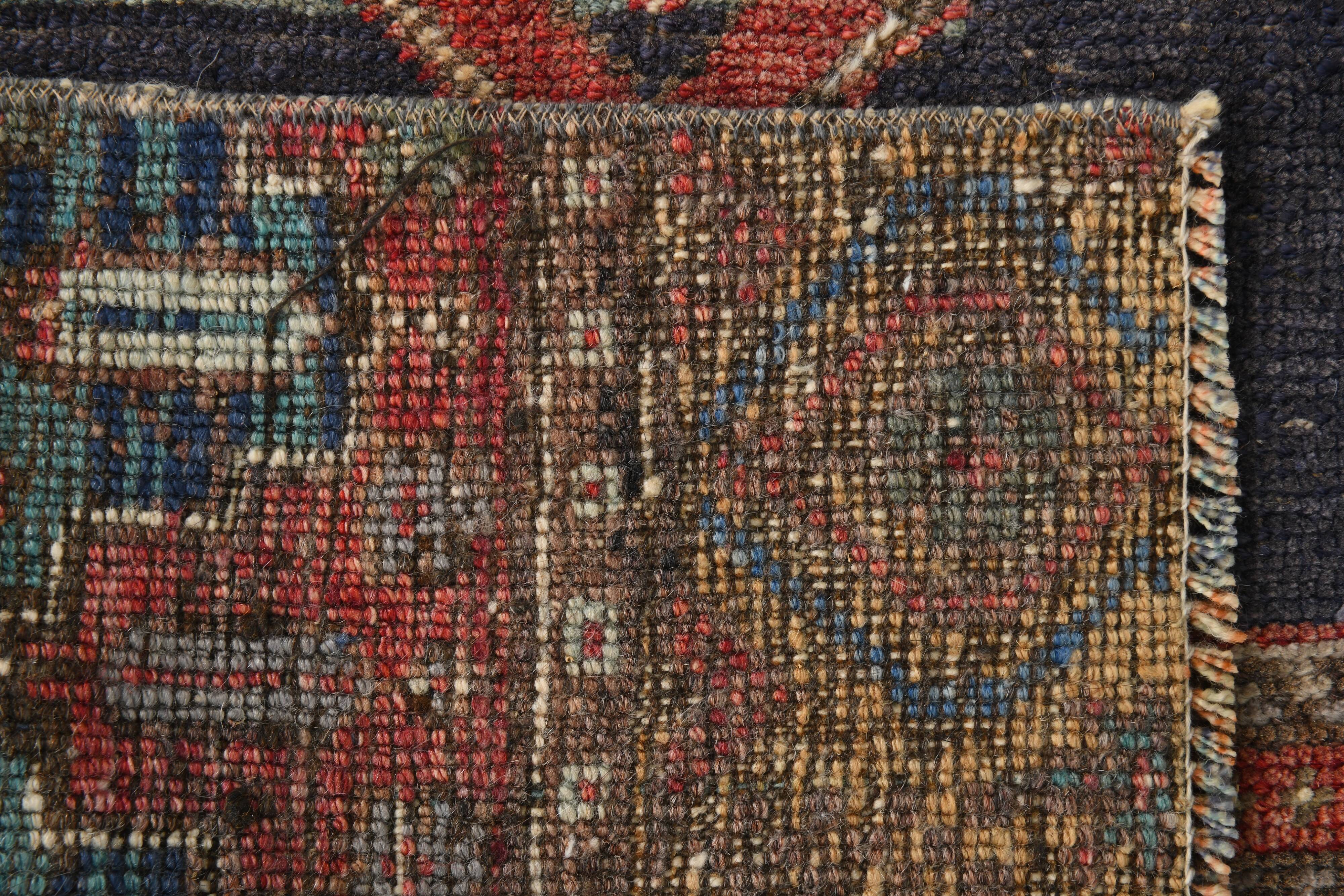 2x7 Small Size Vintage Runner Rug, 69x220Cm
