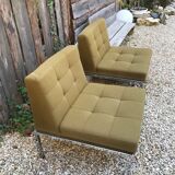 Armchairs by Joseph André Motte for Airborne, 60/70