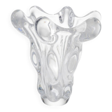 "Head of Giraffe" vase in Vannes Le Châtel crystal