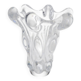 Vase "Tête de Girafe" en Cristal de Vannes Le Châtel