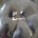 shell dish signed Gabriel Fourmaintraux