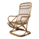 Vintage bamboo rattan armchair Tito Agnoli circa 1960
